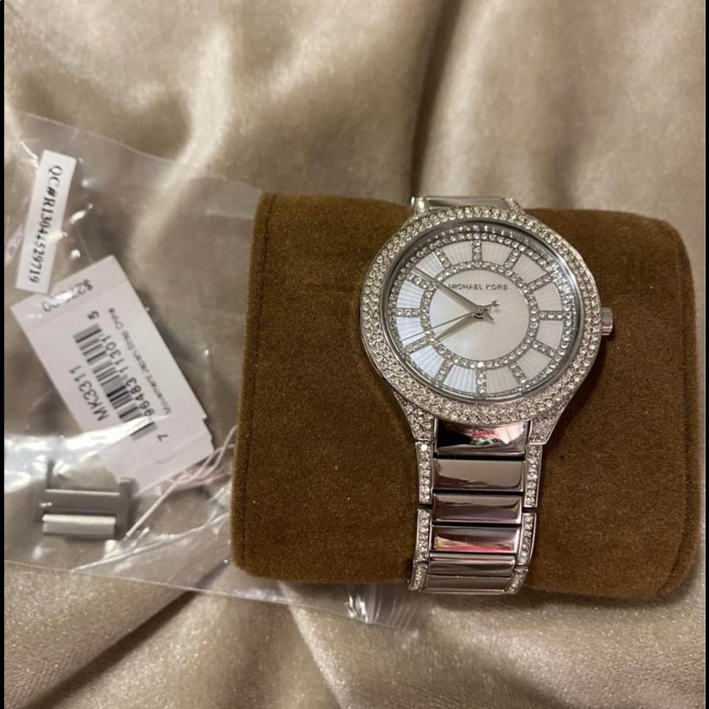 Silver Michael Kors watch